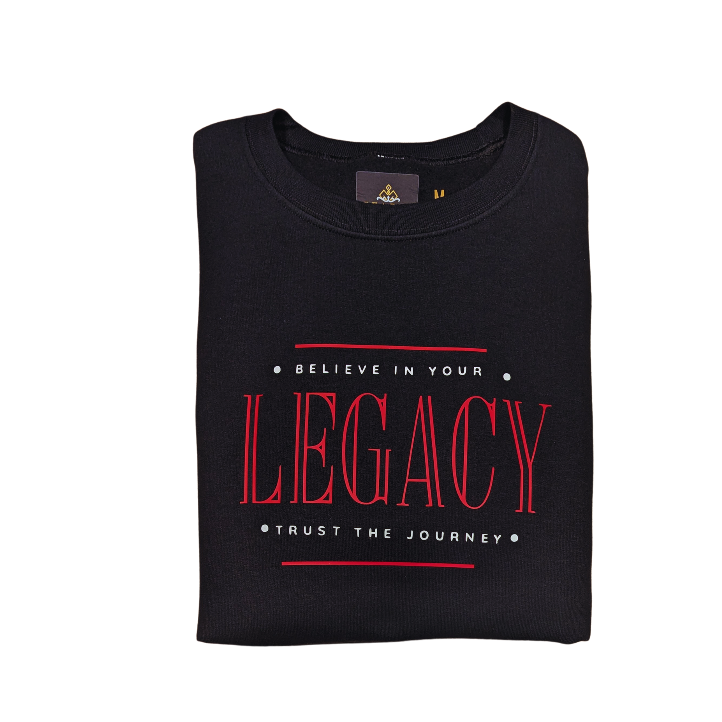 LEGACY (OT) Sweatshirt: Black/Red/White