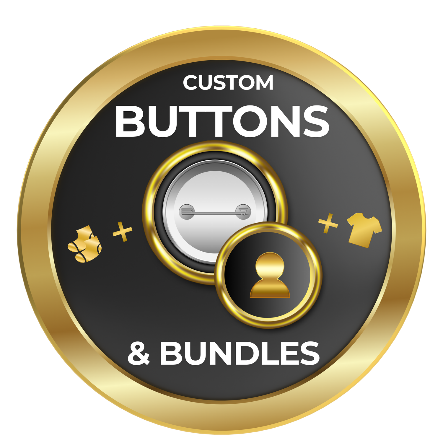 Custom Buttons & Bundles