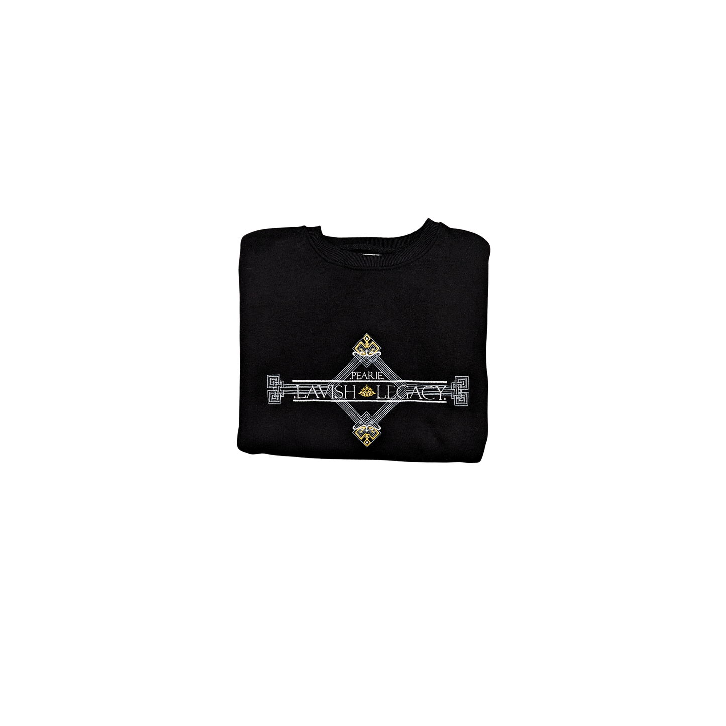 .PEARIE. DIAMOND(w) - Sweatshirt: Black/White