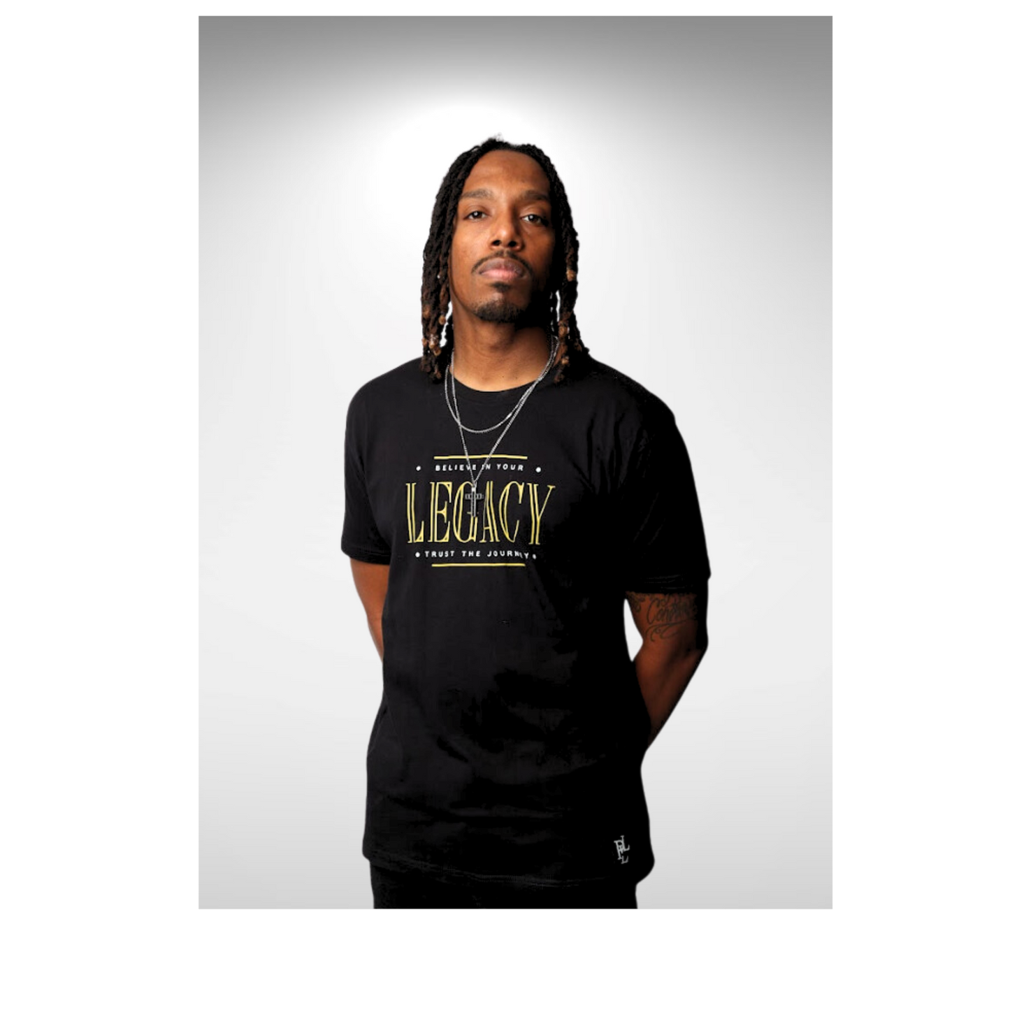 LEGACY (OT) T-Shirt: Black/Gold/White
