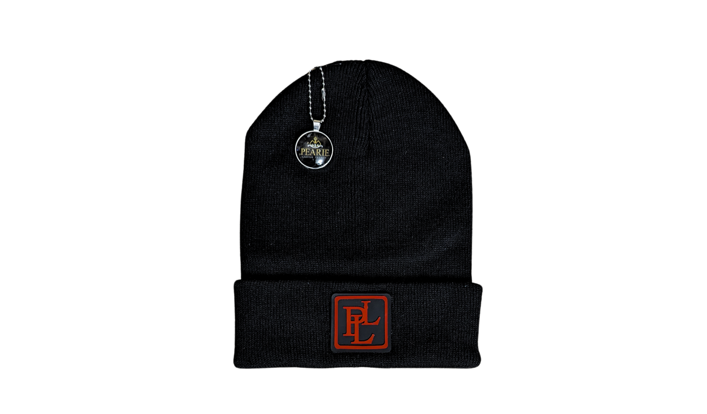 PLL BEANIE- BLACK/RED