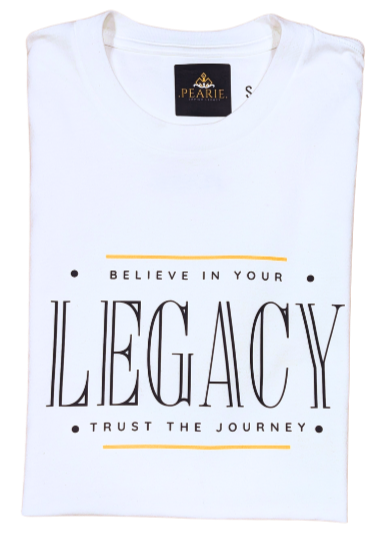 LEGACY (OT) T-Shirt: White/Black/Gold