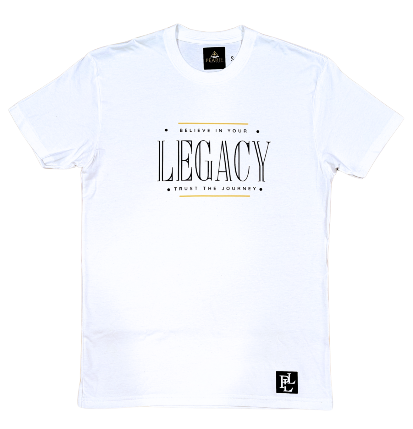 LEGACY (OT) T-Shirt: White/Black/Gold