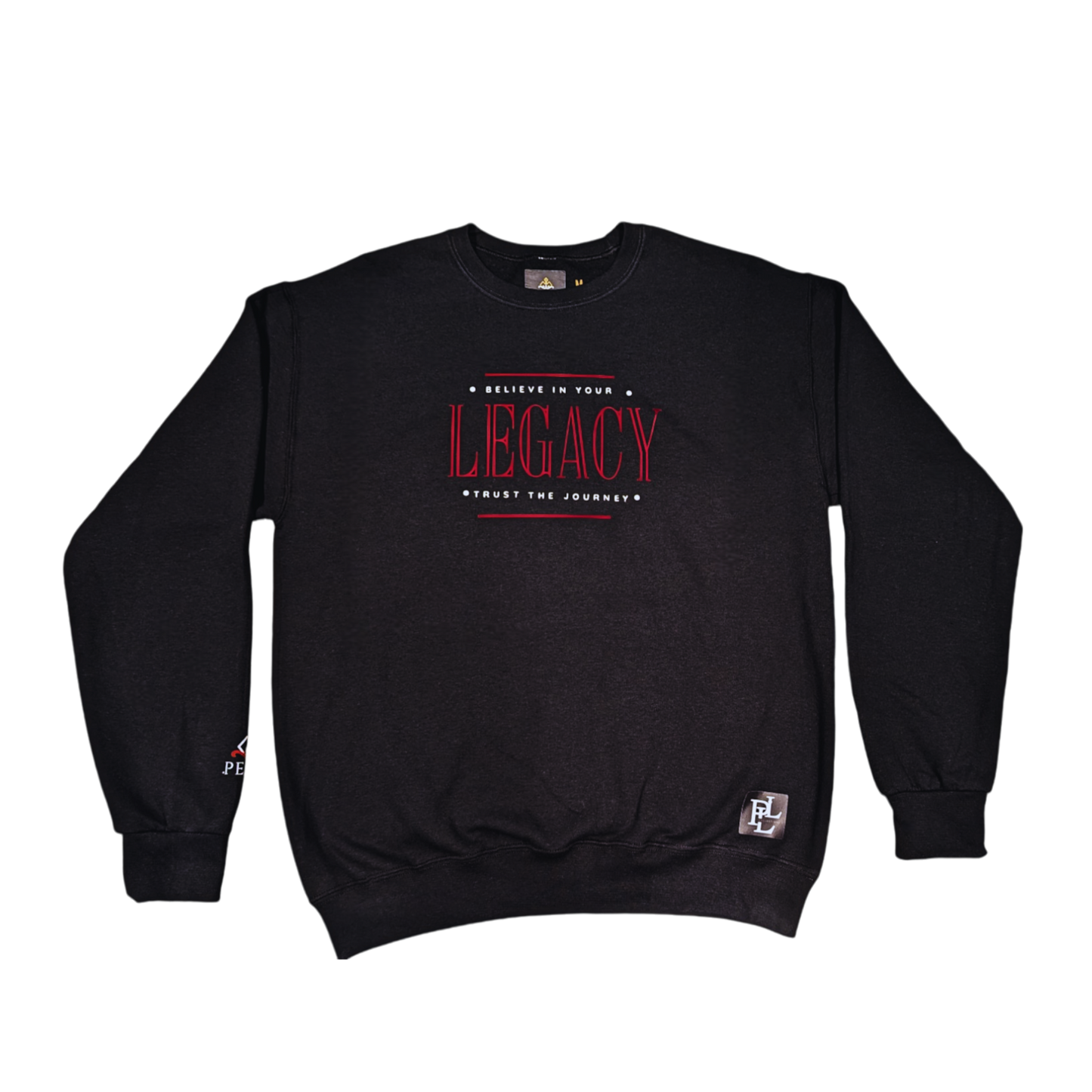 LEGACY (OT) Sweatshirt: Black/Red/White