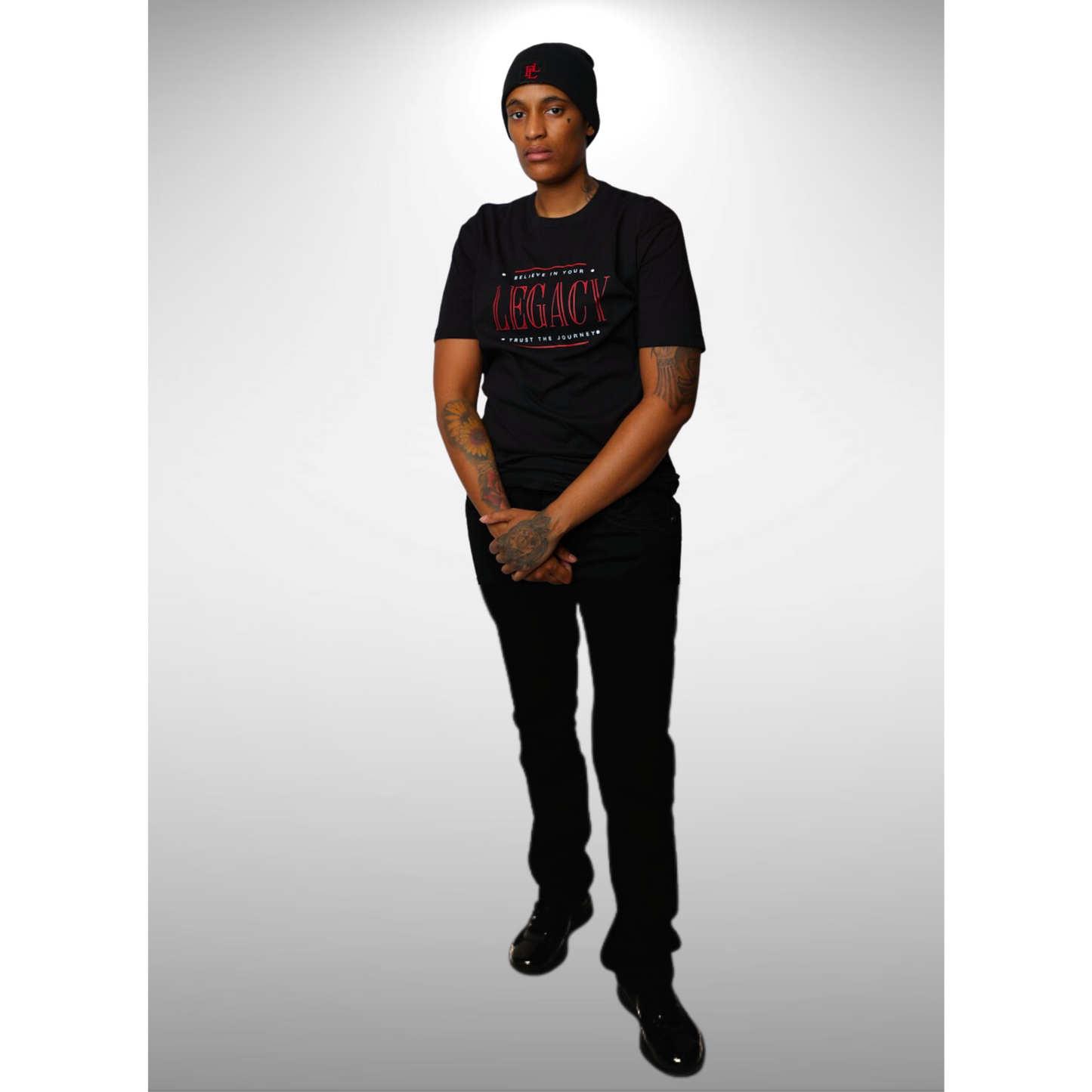 LEGACY (OT) T-Shirt: Black/Red/White
