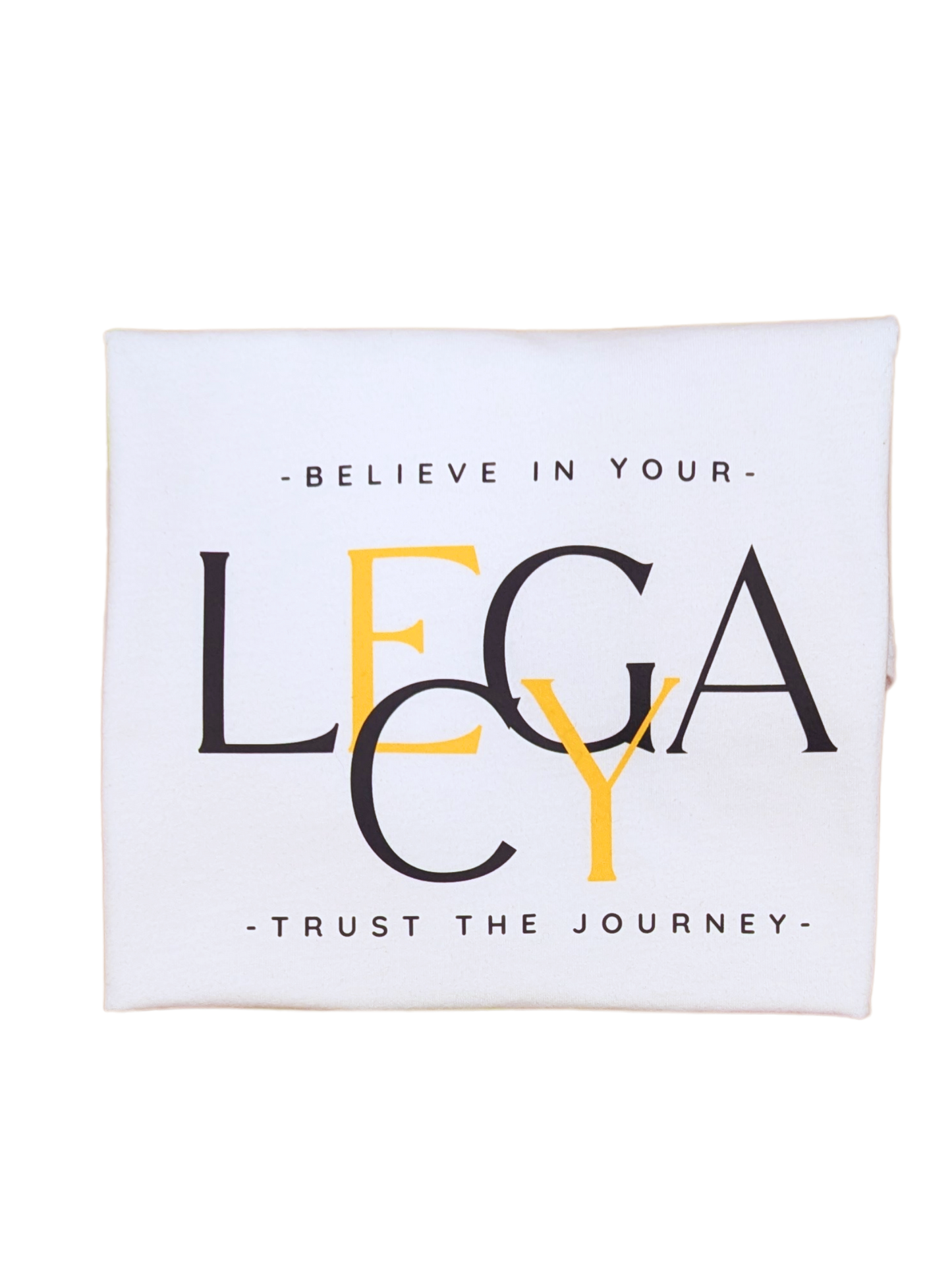LEGACY (STK) T-Shirt: White/Black/Gold